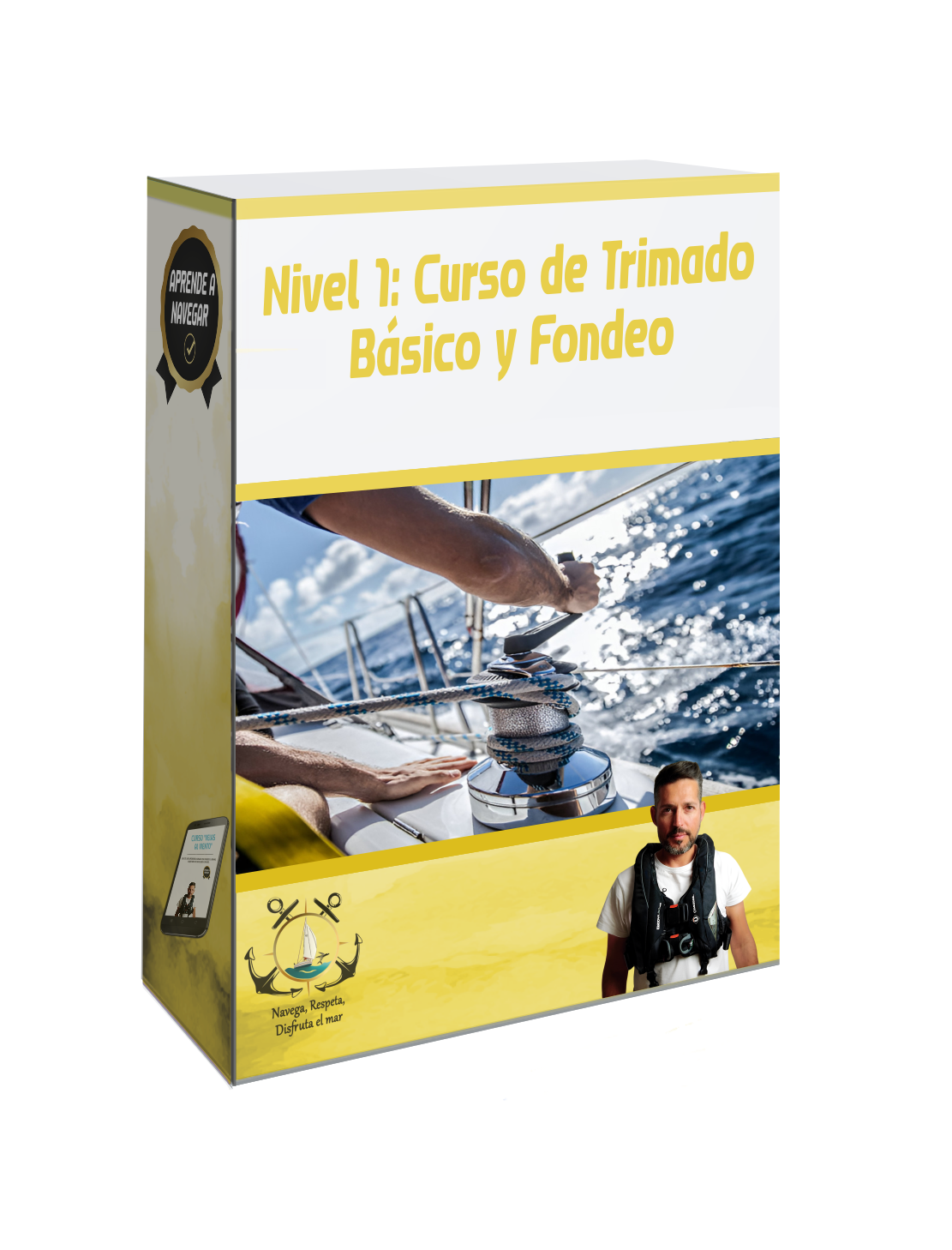 Curso de fundamentos de vela a bordo del velero escuela ATORU