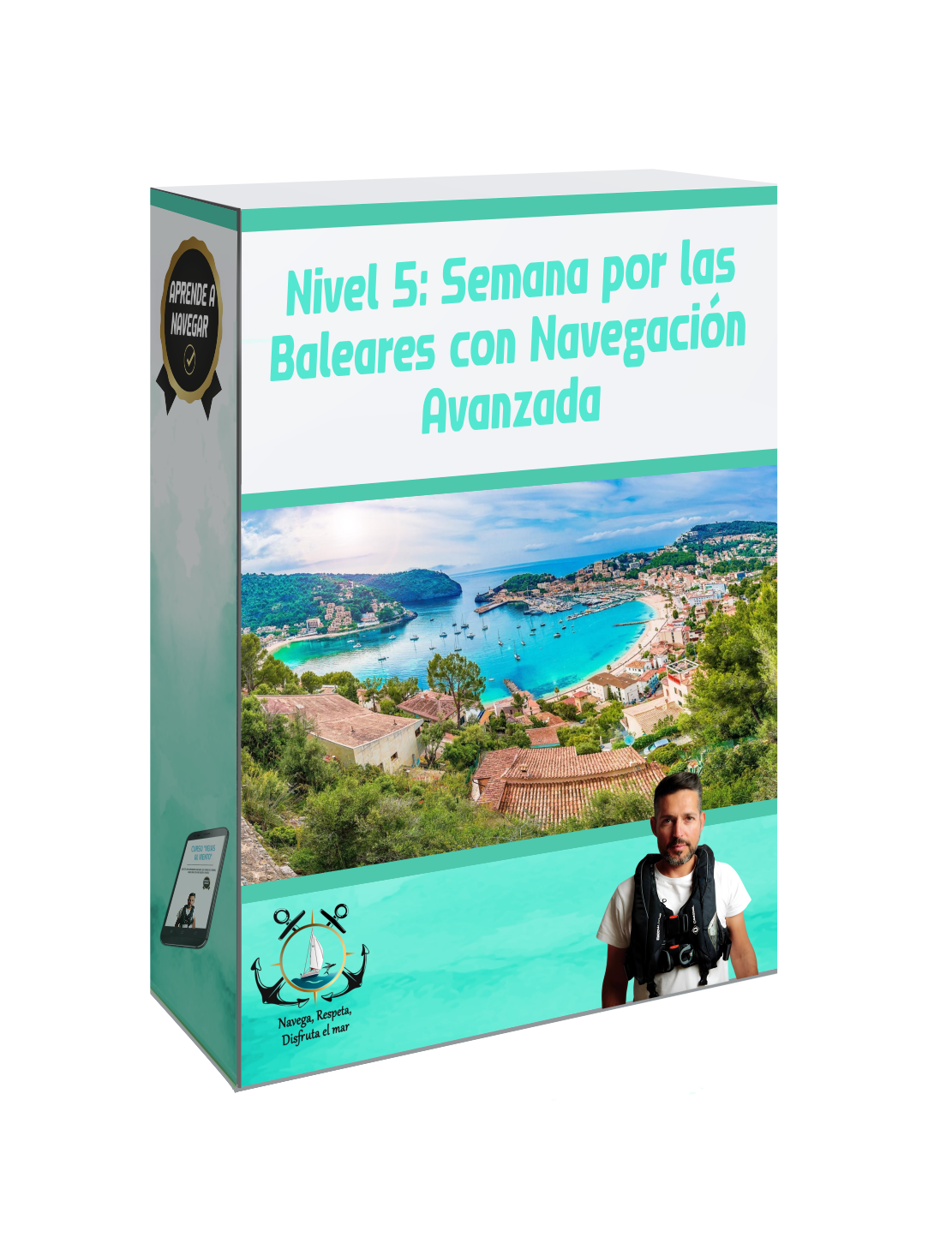 Travesía de altura a vela rumbo a Baleares en el velero escuela ATORU