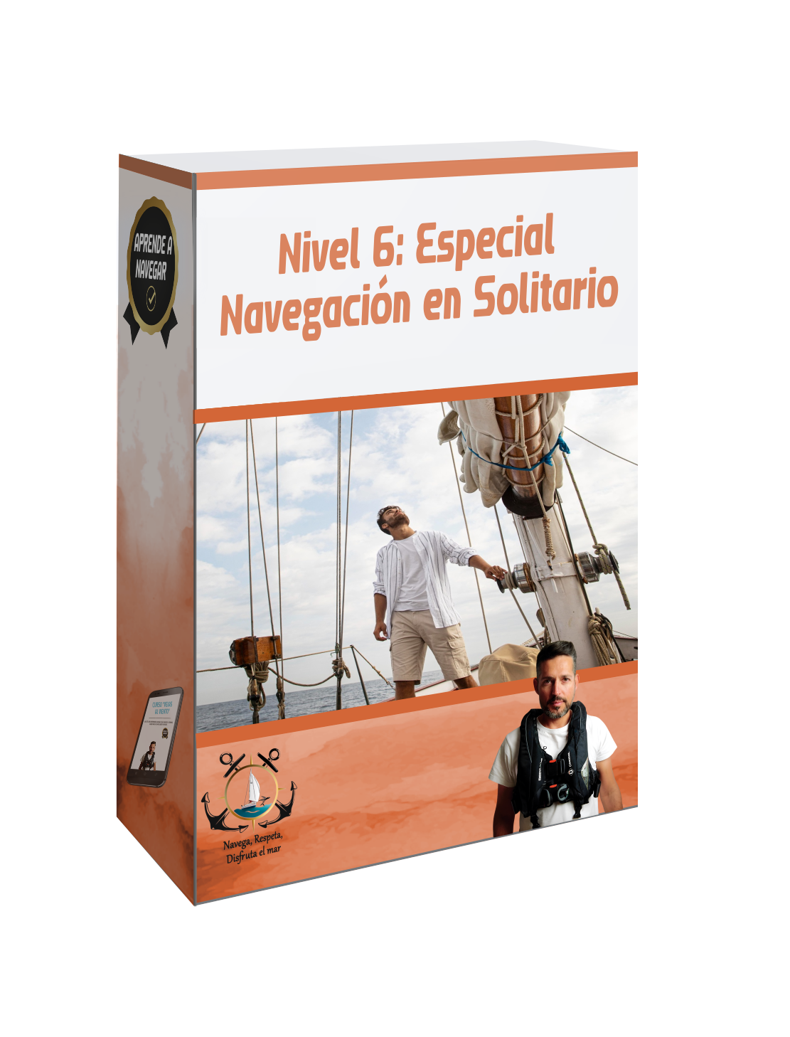 Navegación autónoma a vela con acompañamiento profesional en el velero ATORU